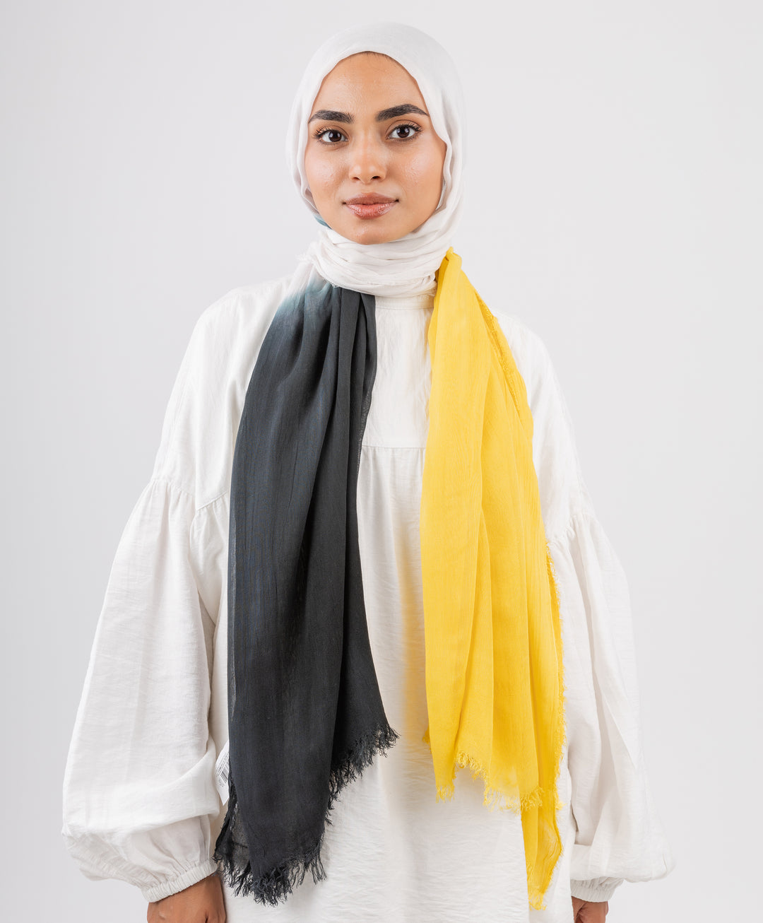 Gradient Cotton Scarf