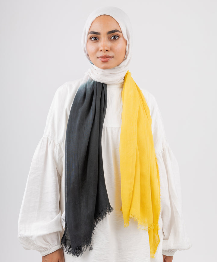 Gradient Cotton Scarf
