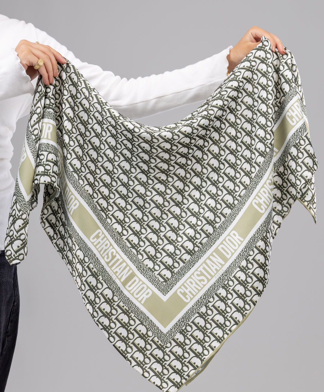 Luxury Silk Square Scarf