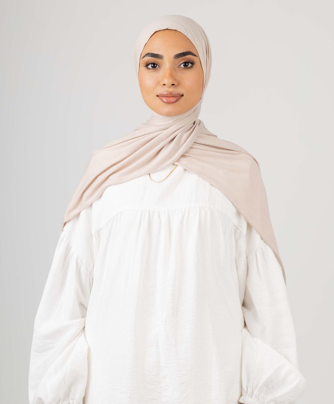 Plain Cotton Lycra Scarf