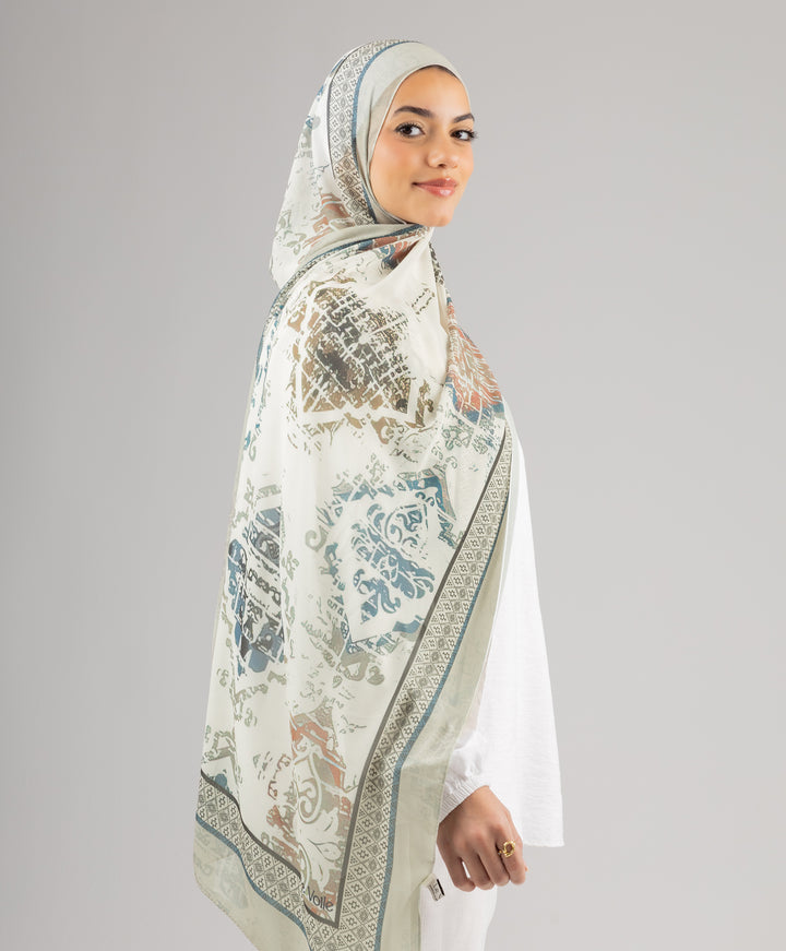 Antique Chiffon Scarf