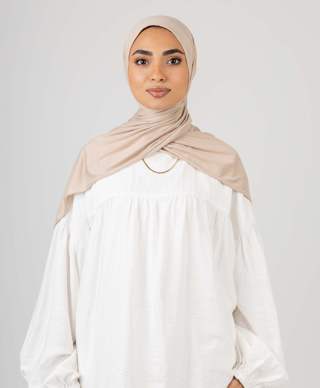 Plain Cotton Lycra Scarf