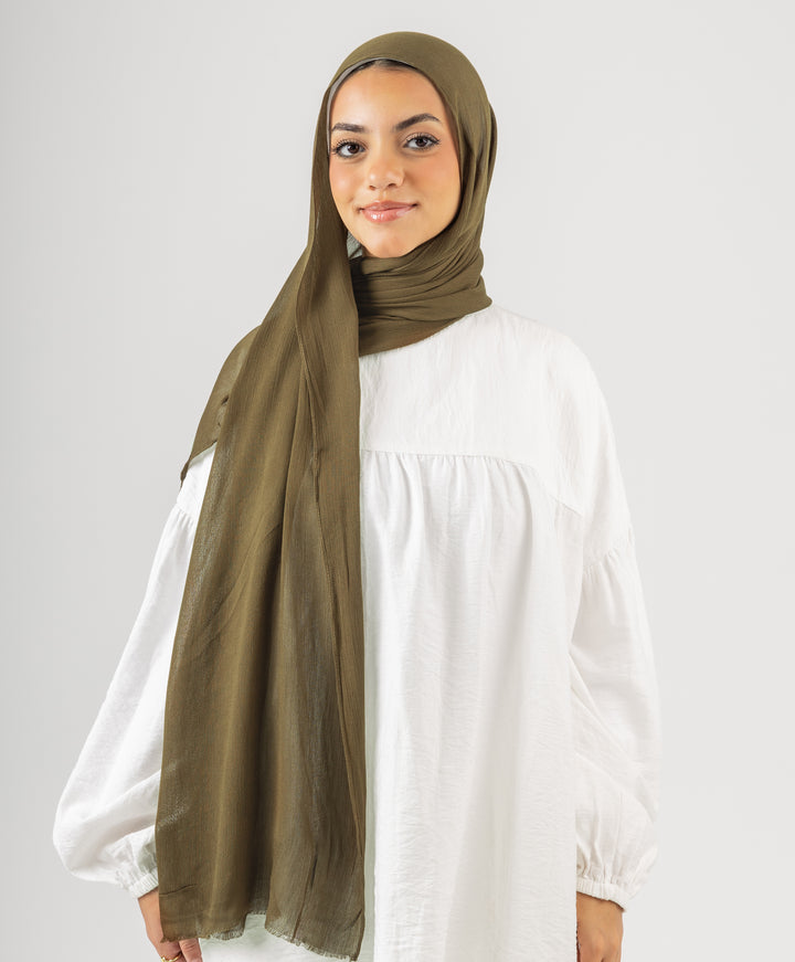 Cotton Crinkle Scarf