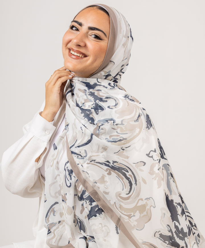 Swirling Marble Scarf
