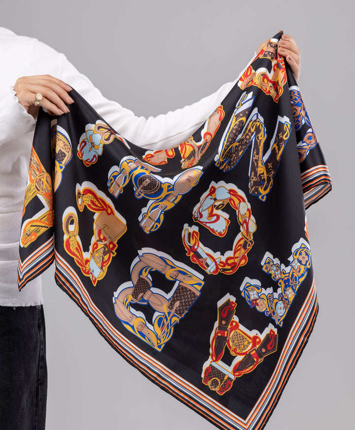 Luxury Silk Square Scarf