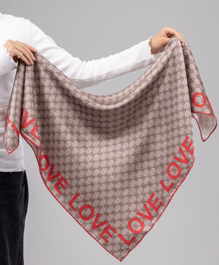Luxury Silk Square Scarf