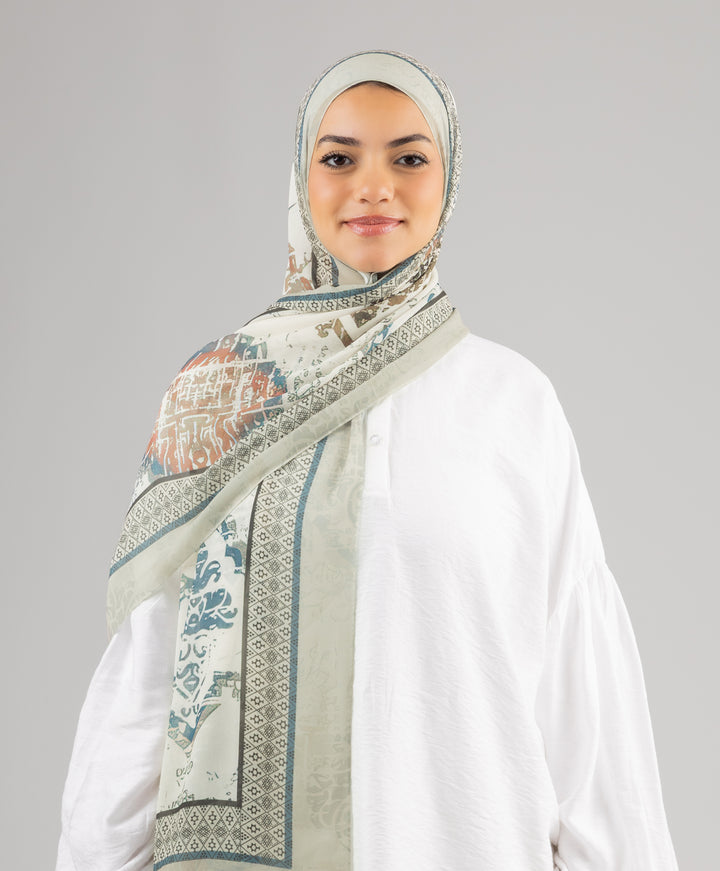 Antique Chiffon Scarf