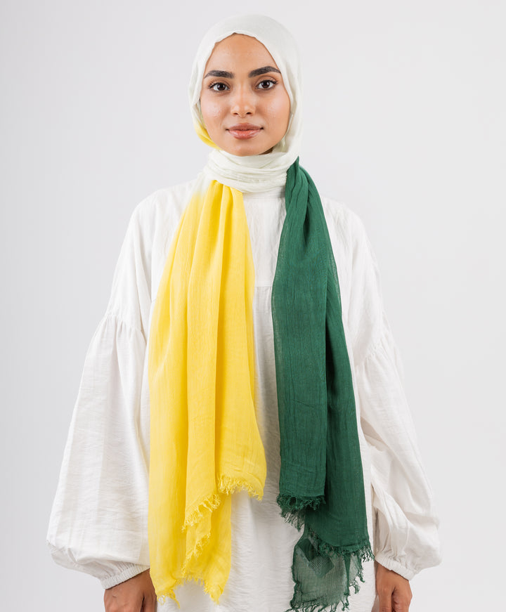 Gradient Cotton Scarf