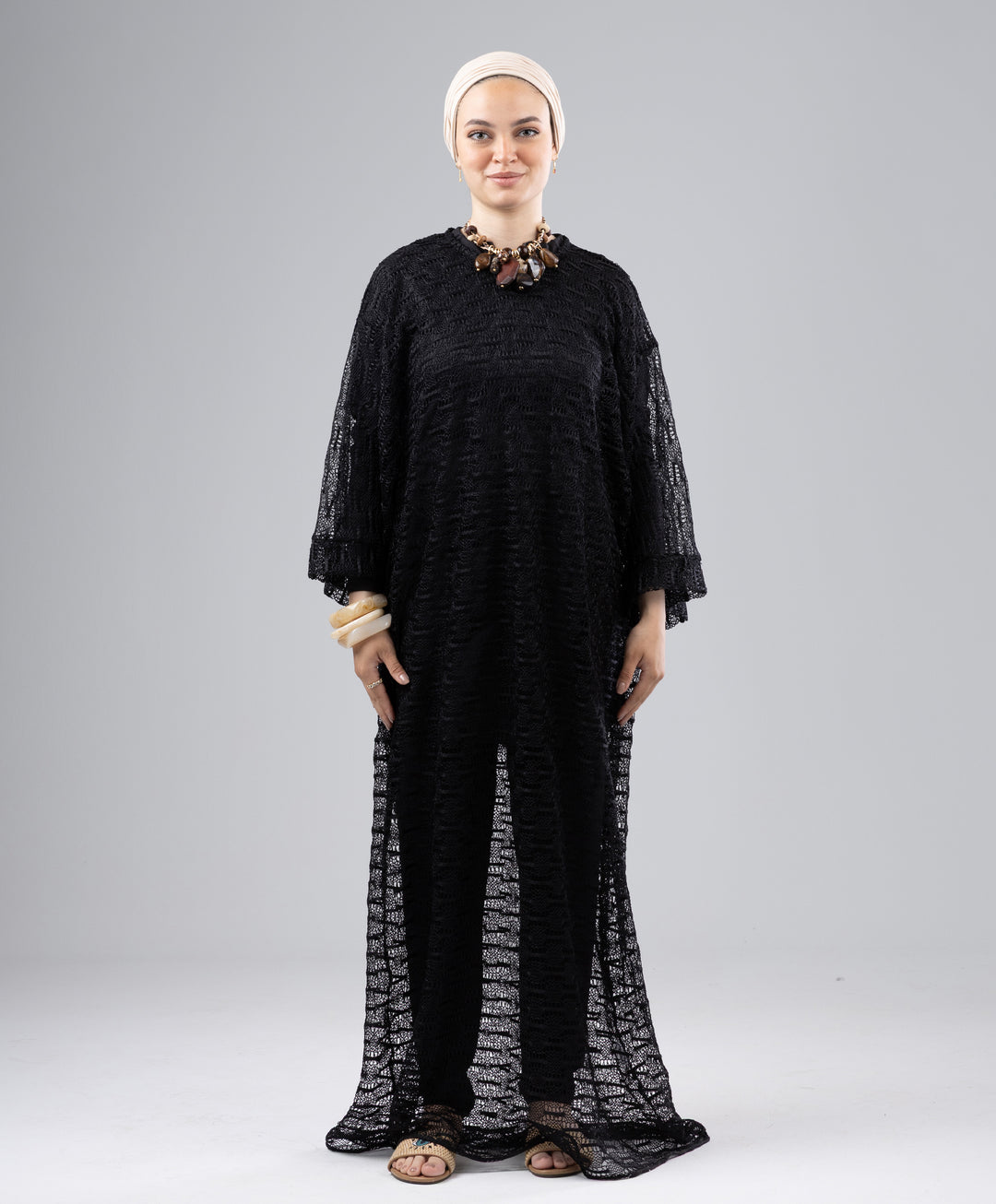 Netting Maxi Dress