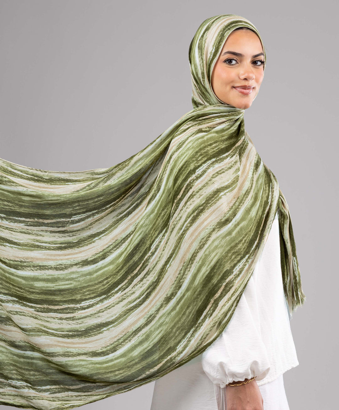 Lined Fantasy Sponge Scarf