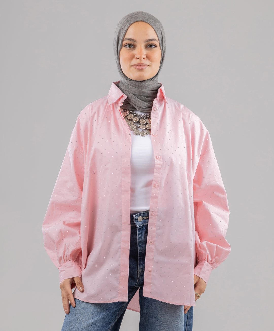 Bling Oversized Shirt