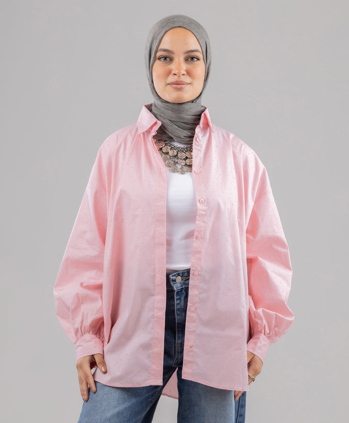 Bling Oversized Shirt