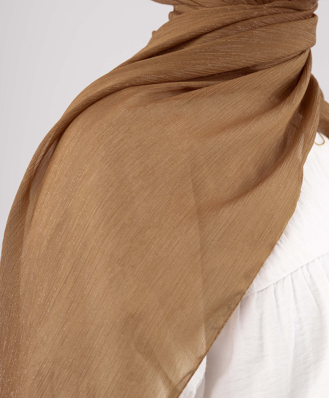 Glittery Chiffon Scarf