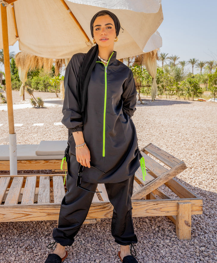 Zipper Modest Burkini