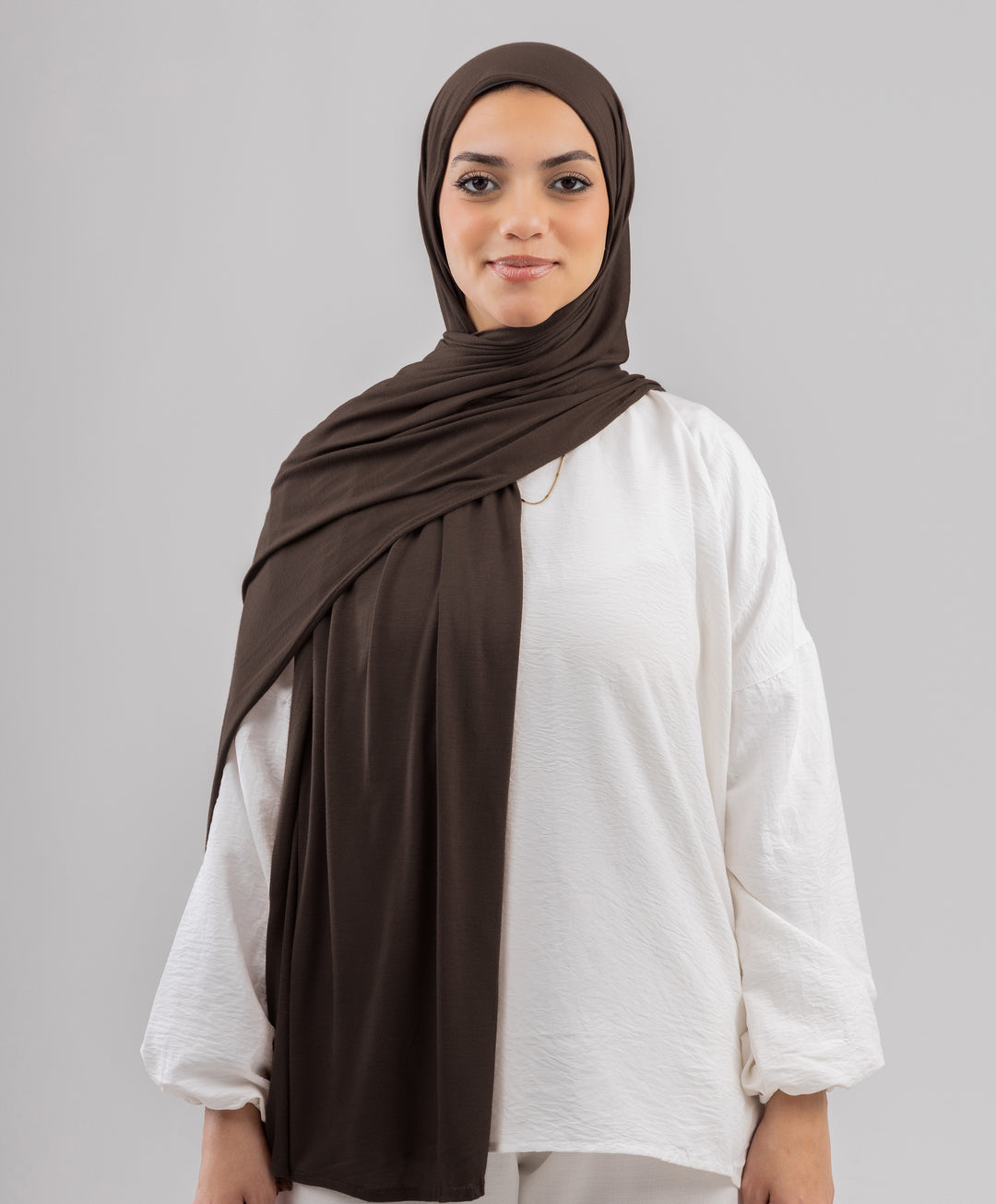 Plain Cotton Lycra Scarf