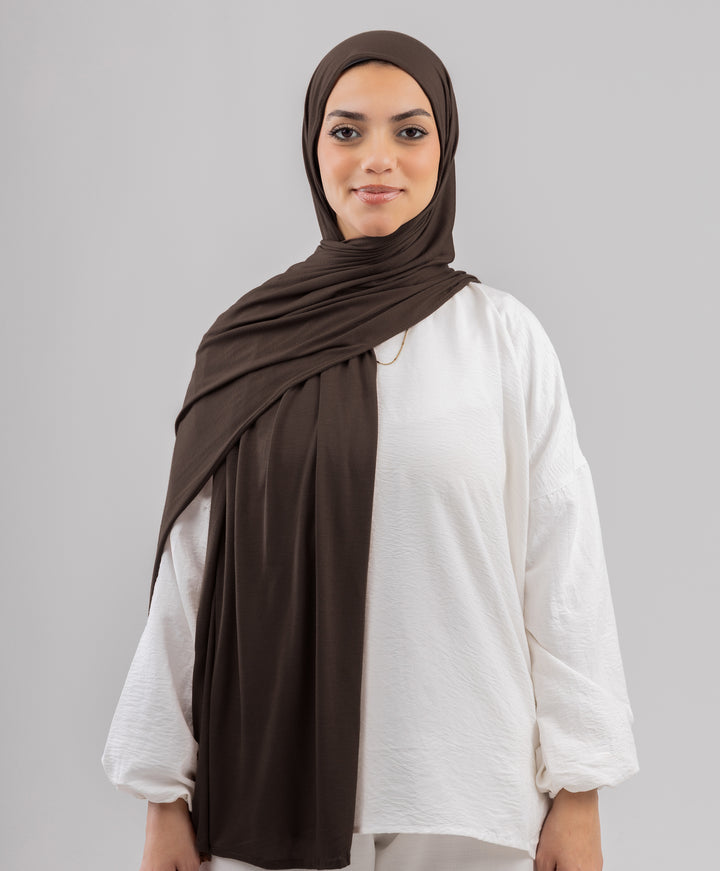 Plain Cotton Lycra Scarf