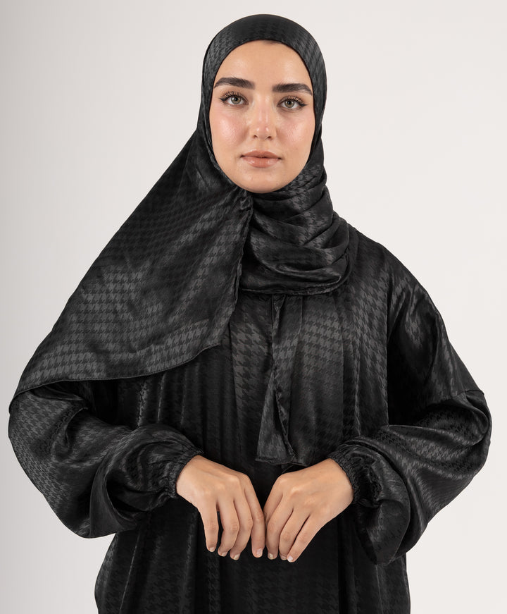 Jacquard Satin Isdal