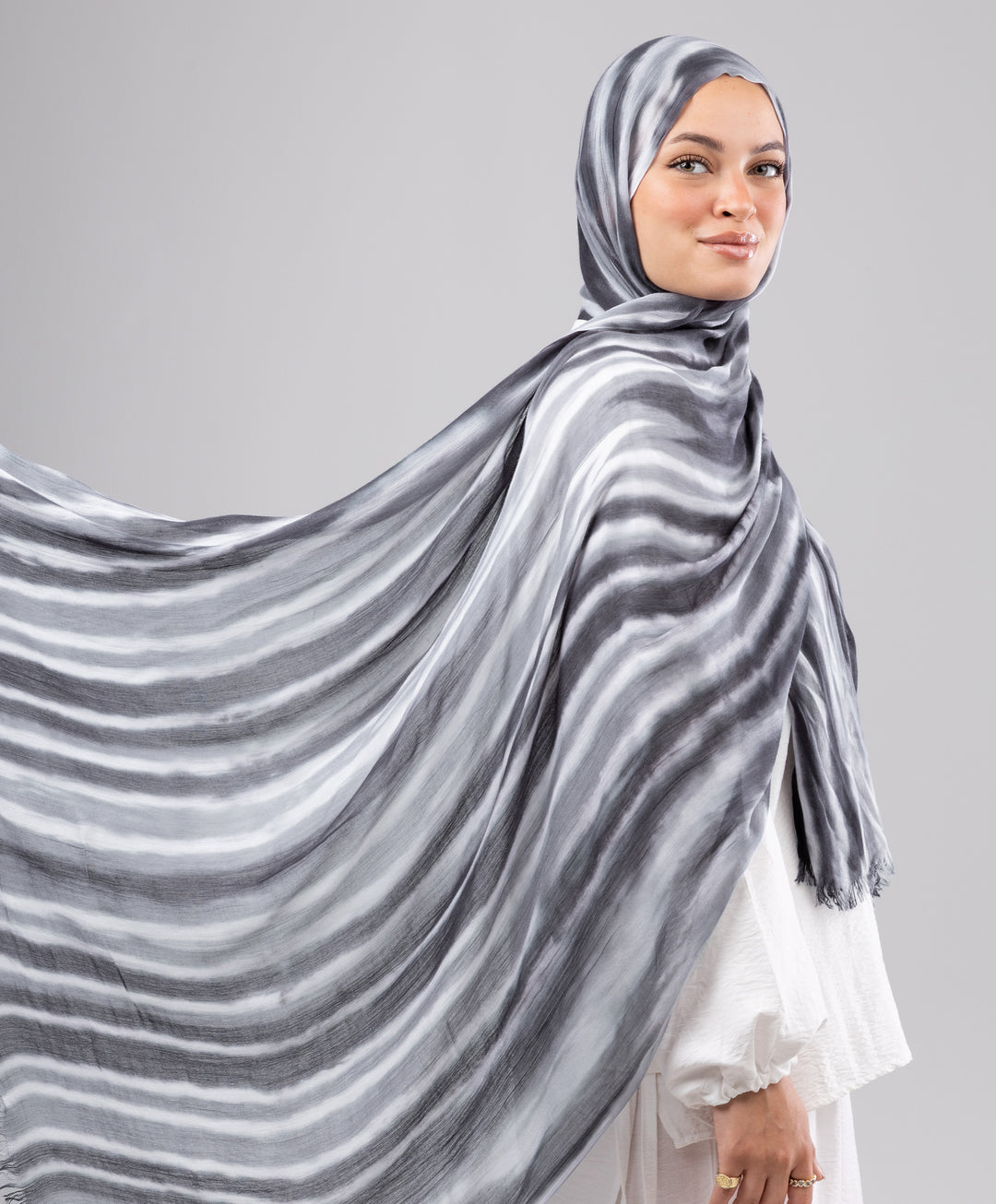 Tie Dye Cotton Scarf