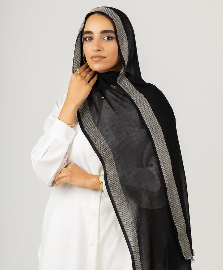 Midnight Weave Scarf