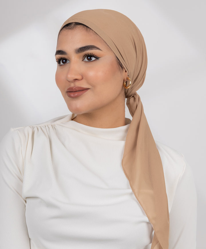 Girly Chiffon Square Scarf