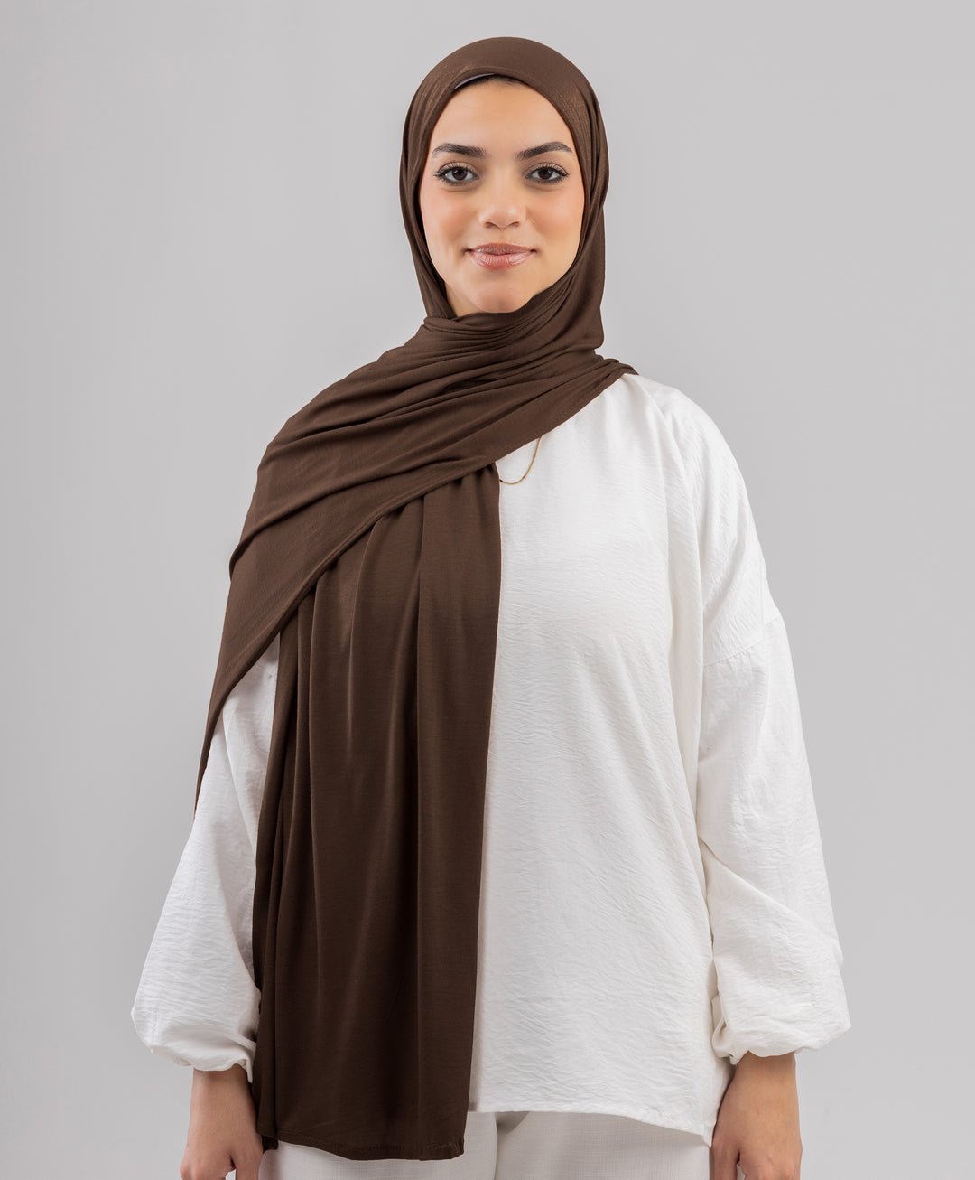 Plain Cotton Lycra Scarf