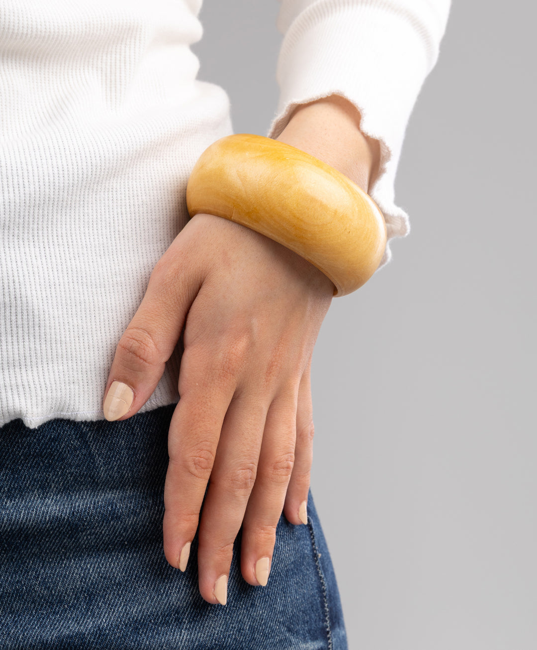 Bold Wood Bangle