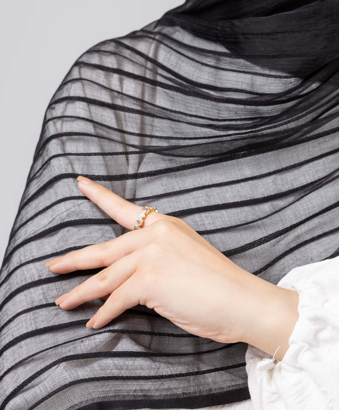 Silk Stripes Scarf