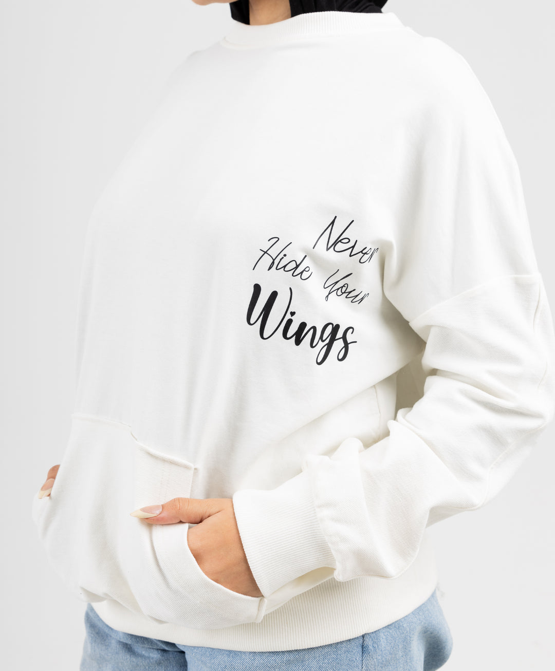 Never Hide Your Wings Hoodie