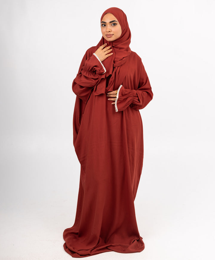 Plain Viscose Flounce Sleeves Isdal