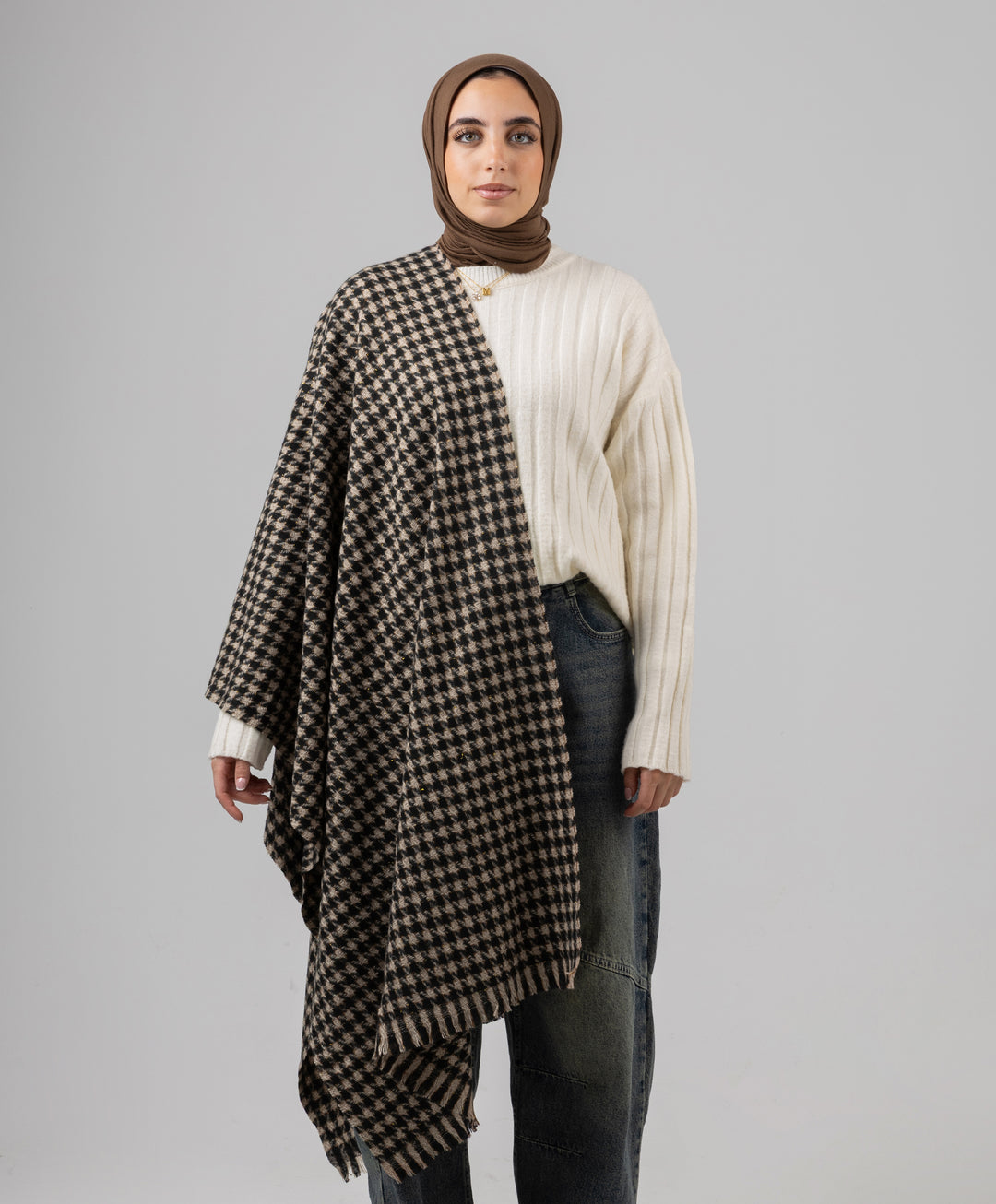 Squarish Winter Shawl