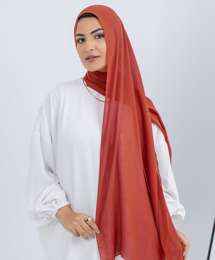 Chiffon Wavy Scarf
