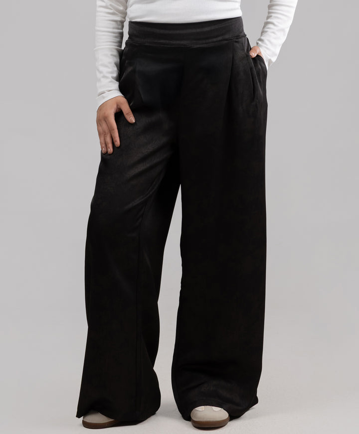 Glossy Satin Pants
