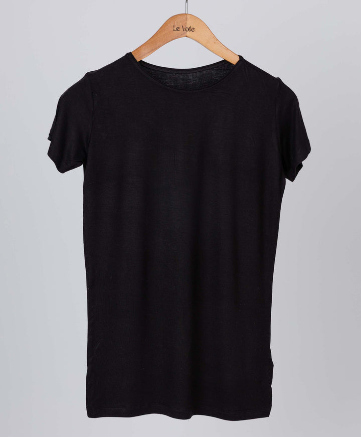 Half Sleeves Round Neck