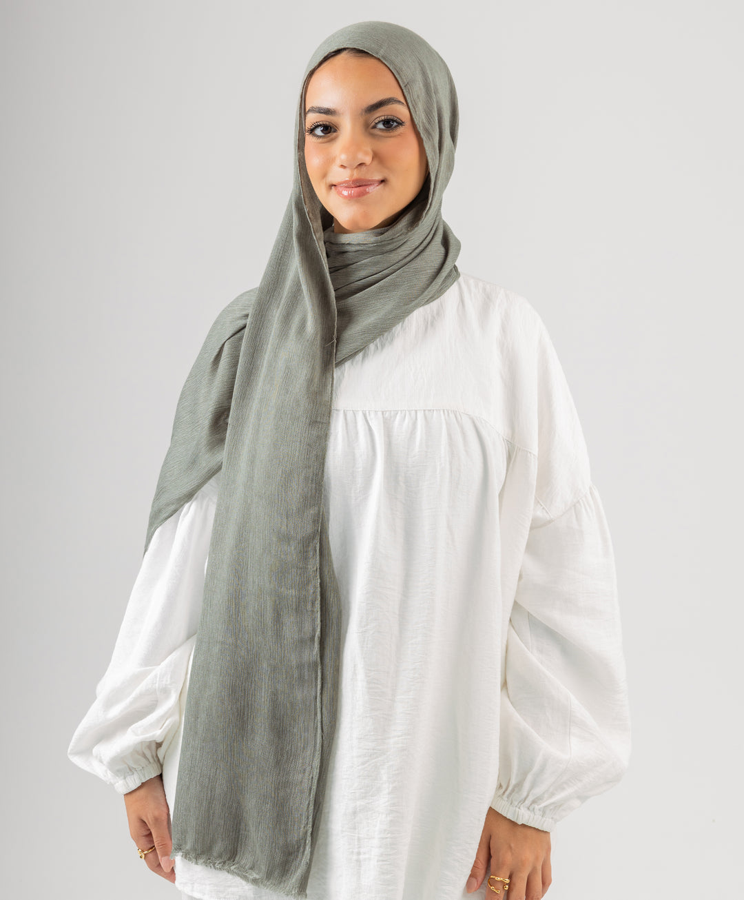 Foggy Cotton Scarf