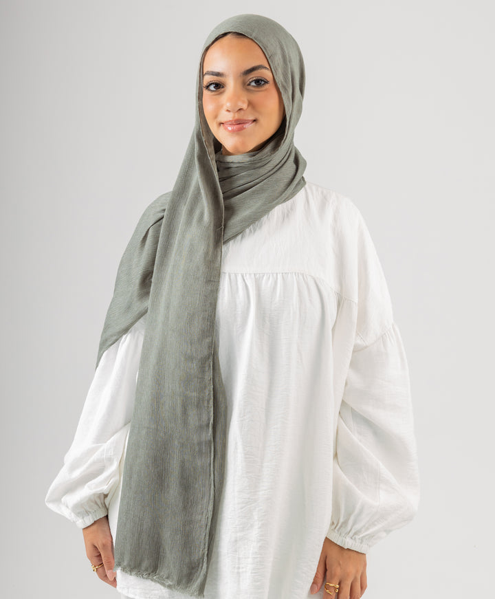 Foggy Cotton Scarf