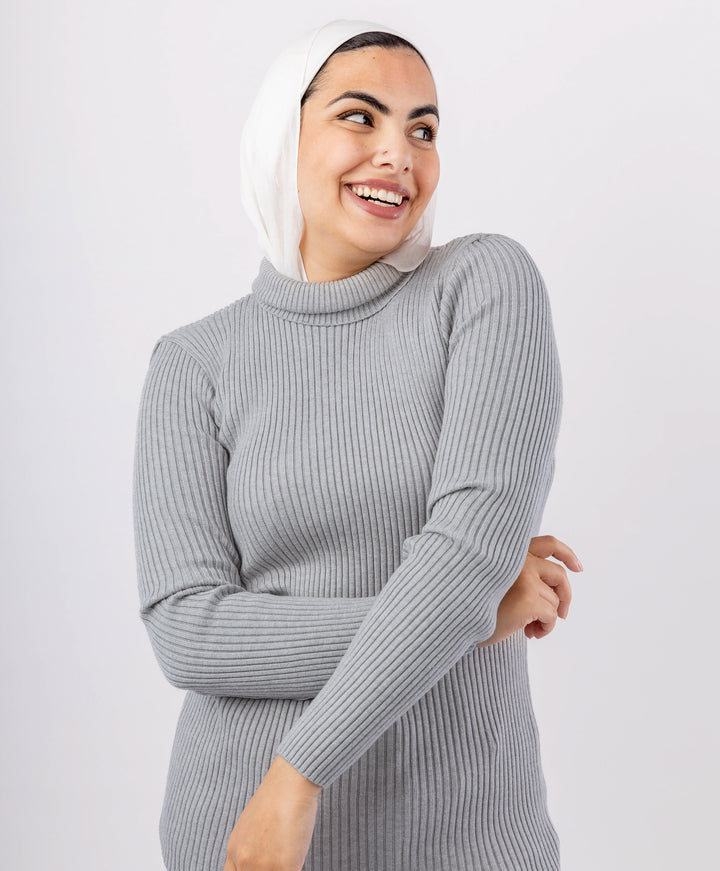 Ribbed Basic Pullover