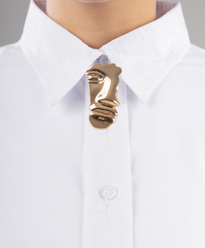 Mask Brooch