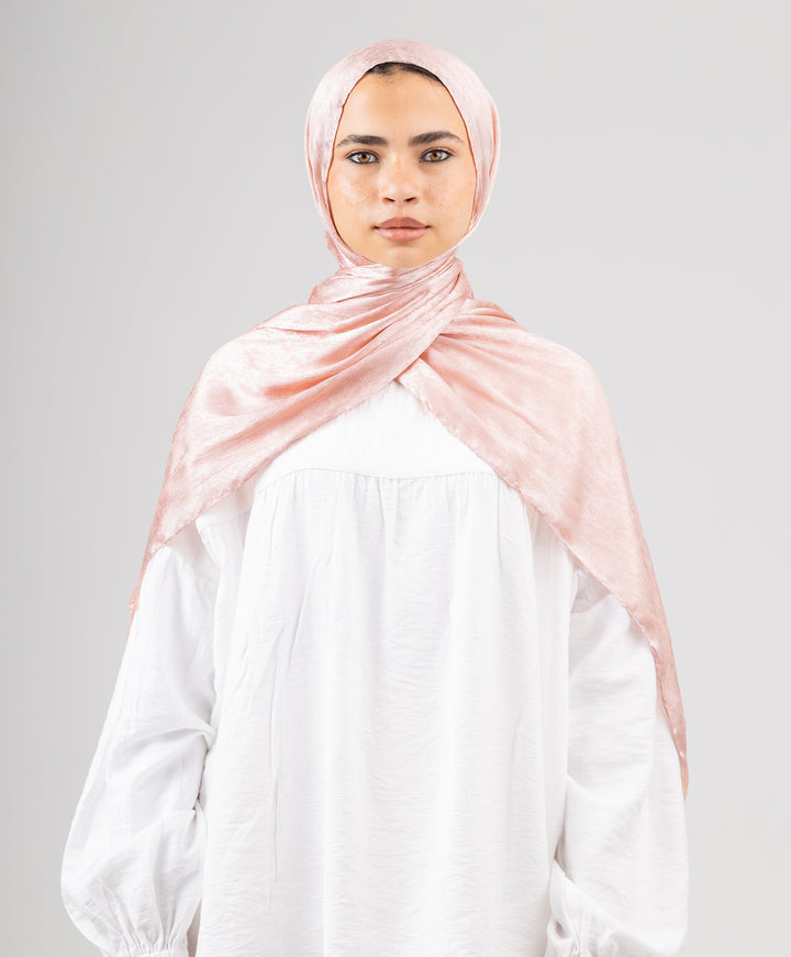 Glossy Satin Scarf