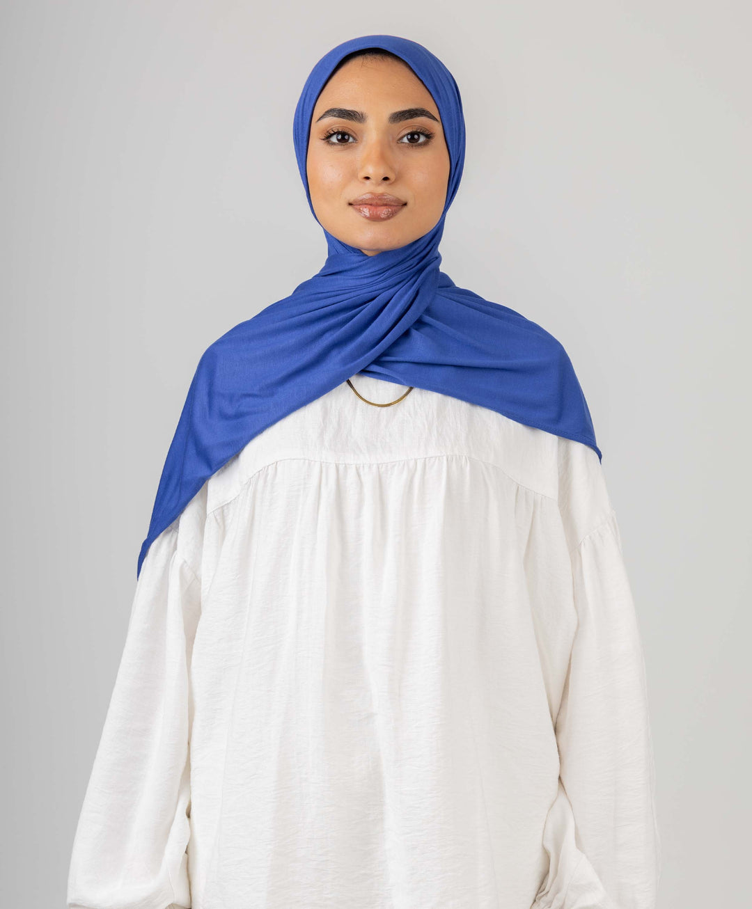Plain Cotton Lycra Scarf