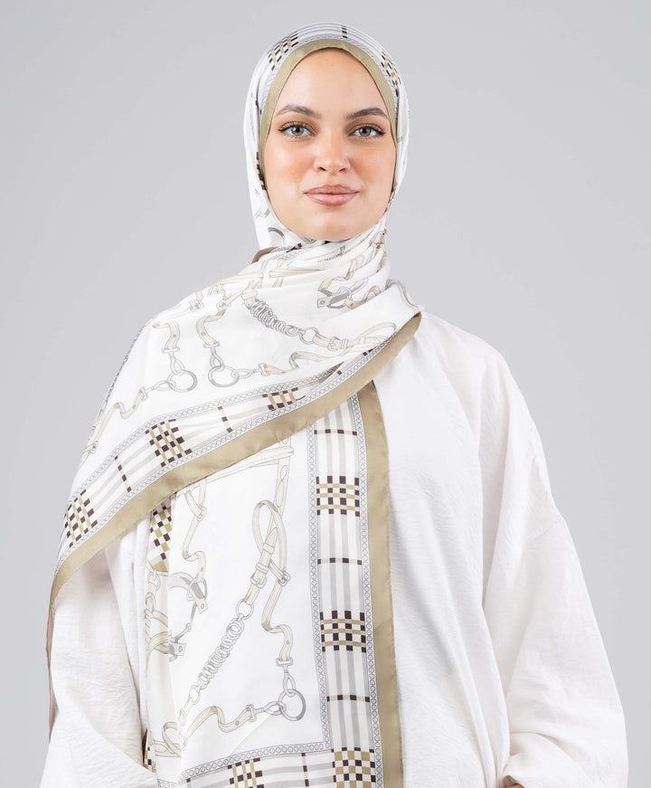 Equestrian Luxury Silk Scarf