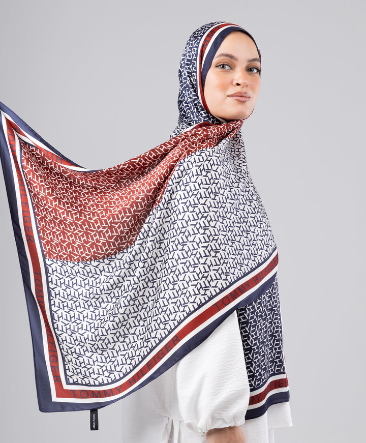 Vibrant Luxury Silk Scarf