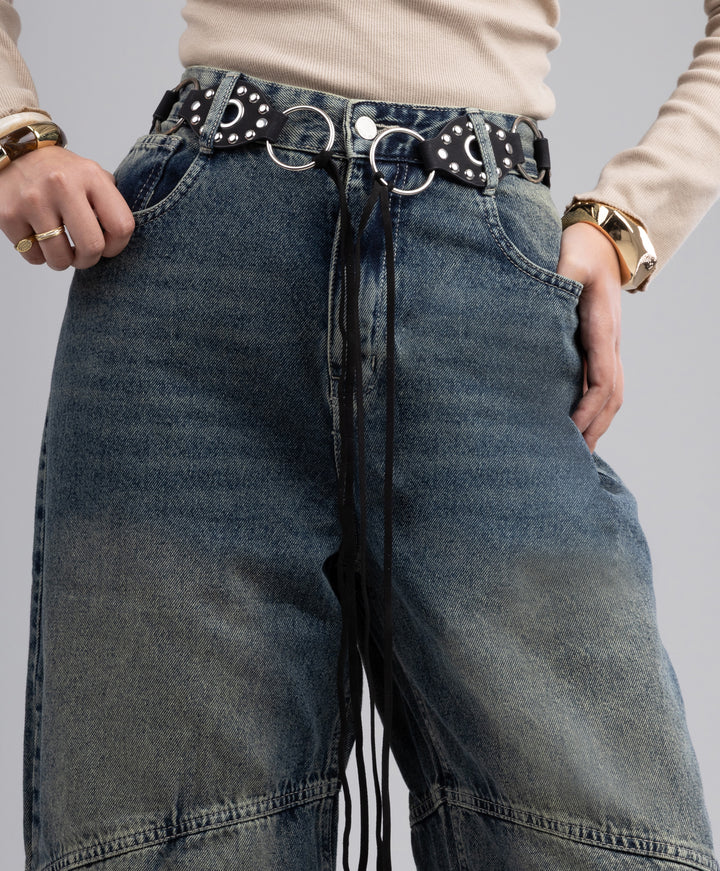 Boho Leather Belt