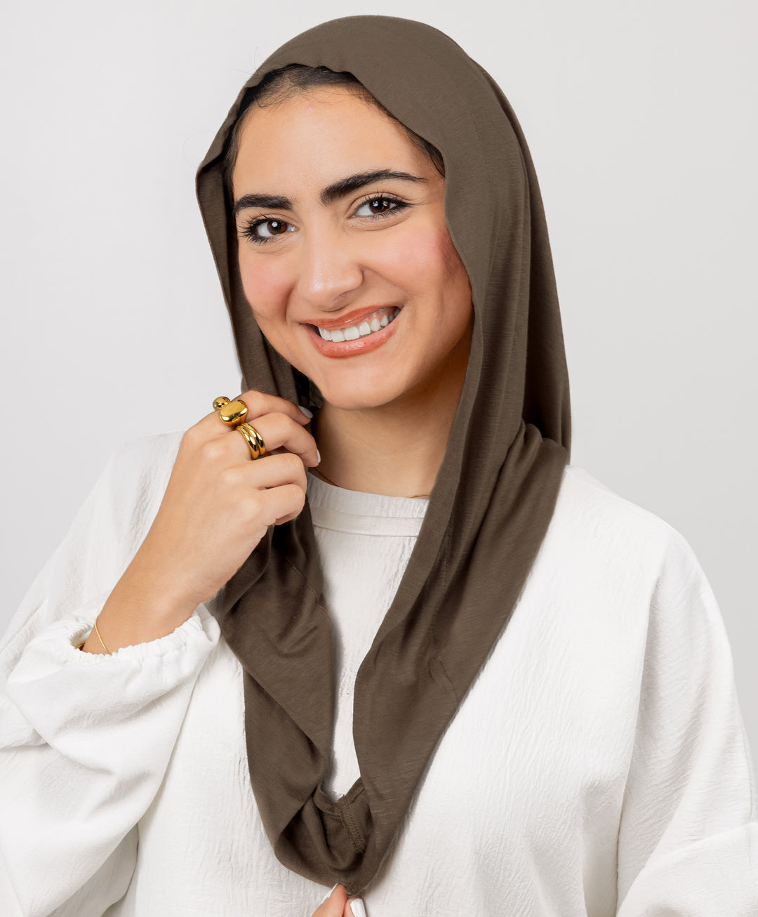 Easy Closed Wrap Scarf