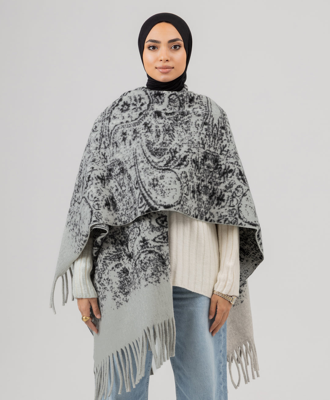 Paisley Winter Cape