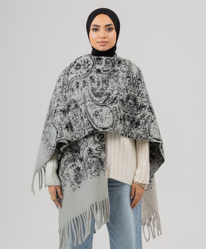 Paisley Winter Cape