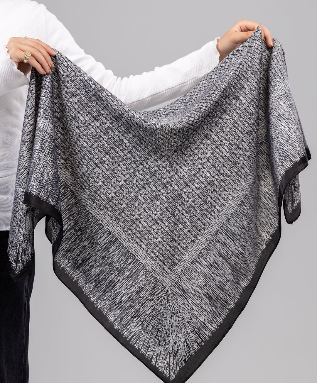 Printed Silk Square Scarf