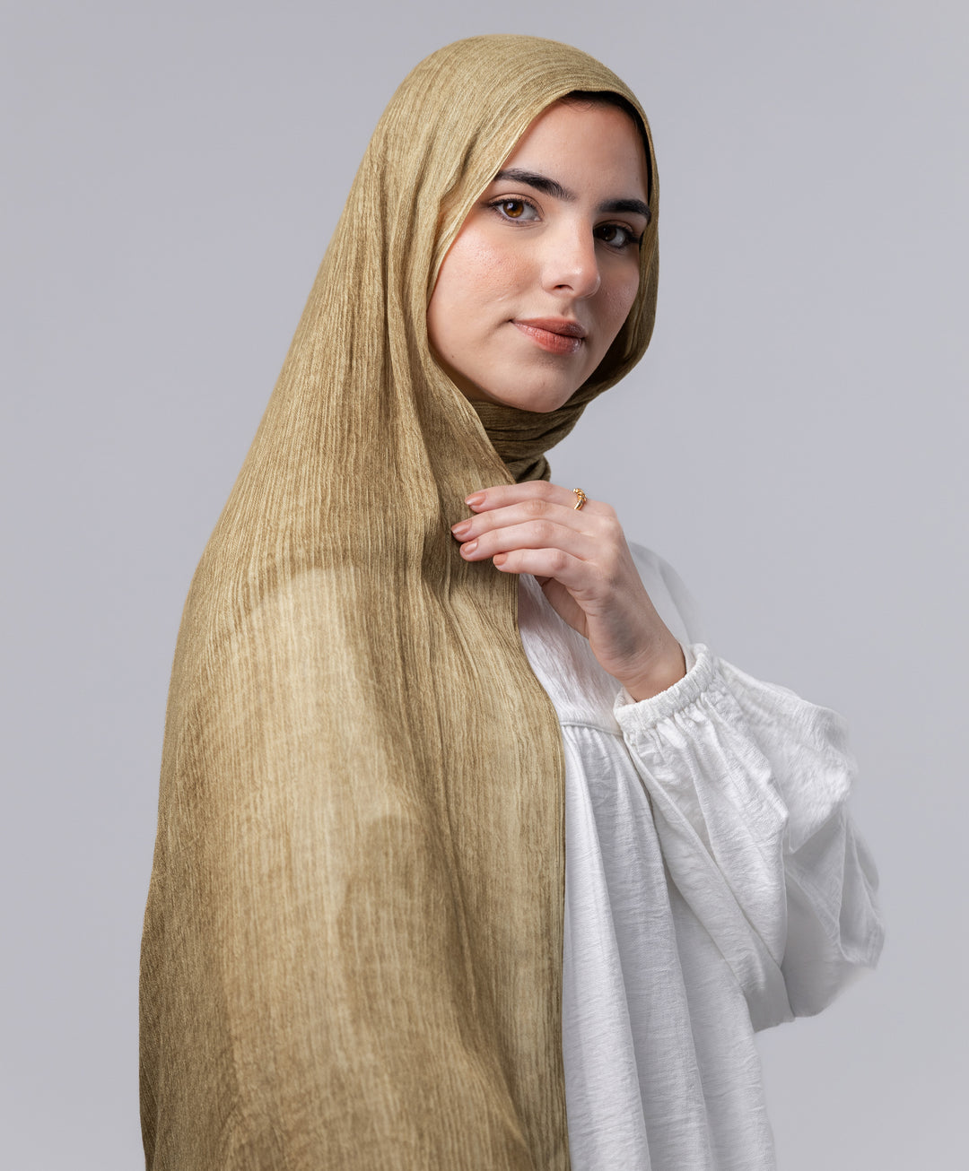Marble Linen Scarf