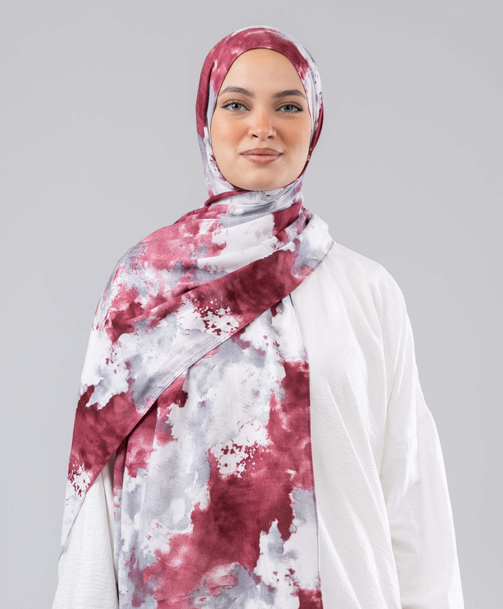 Earthy Clouds Modal Scarf