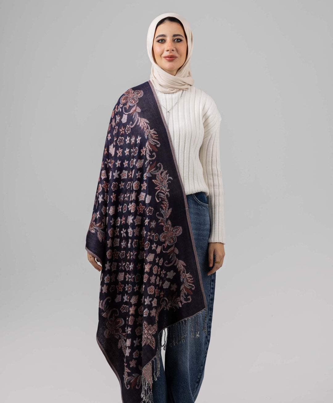 Starflower Winter Shawl