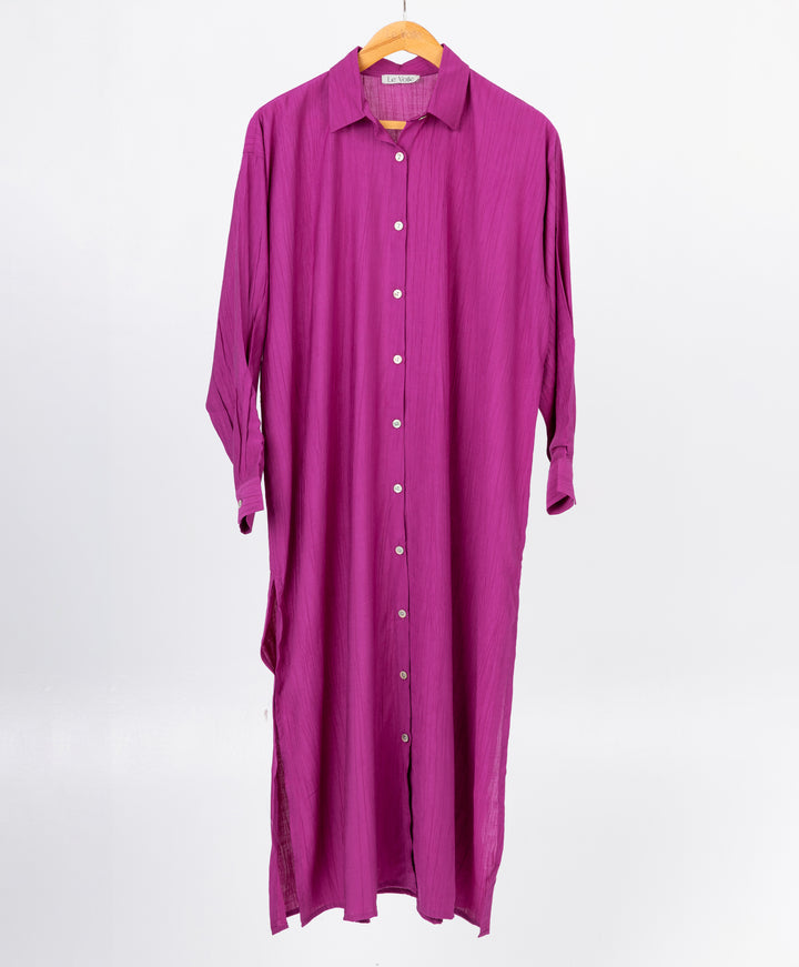 Berry Maxi Shirt